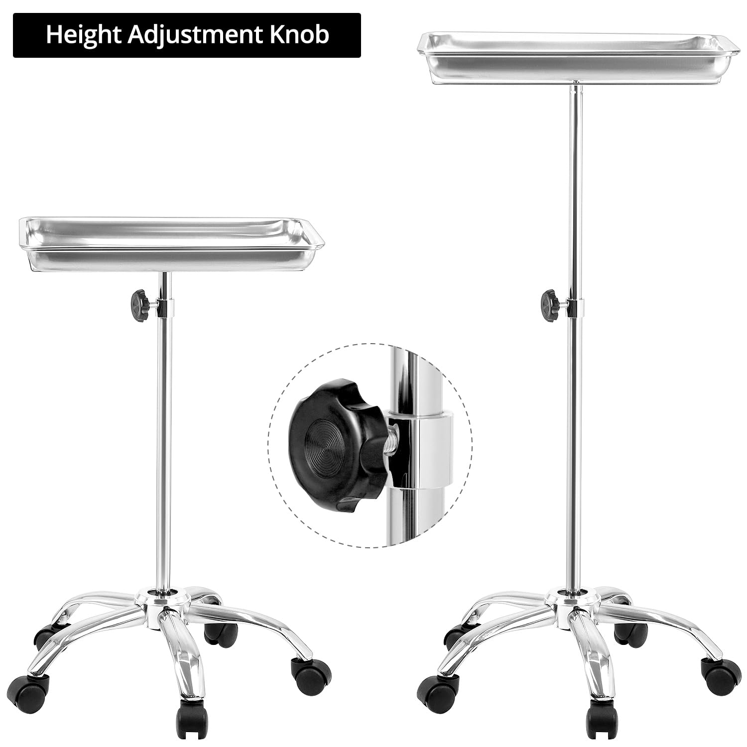 QWORK Medical Tray Instrument