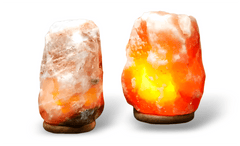 Hand Crafted Natural Large 9-Inch Crystal Himalayan Salt Lamp